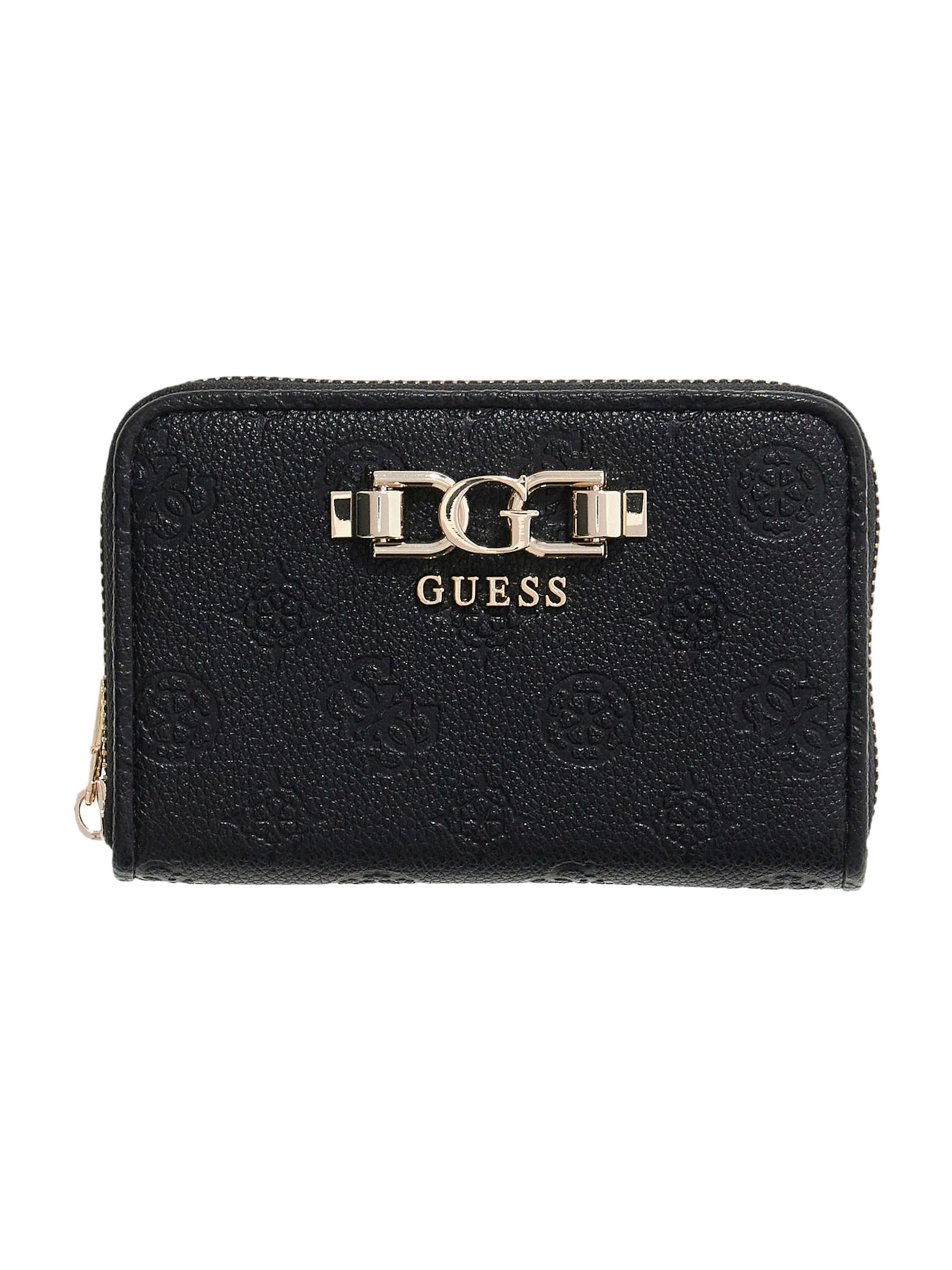 GUESS Wallet 'ANISE' in Black: front
