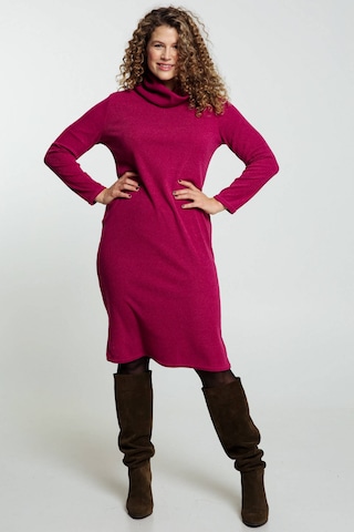 Paprika Strickkleid in Pink