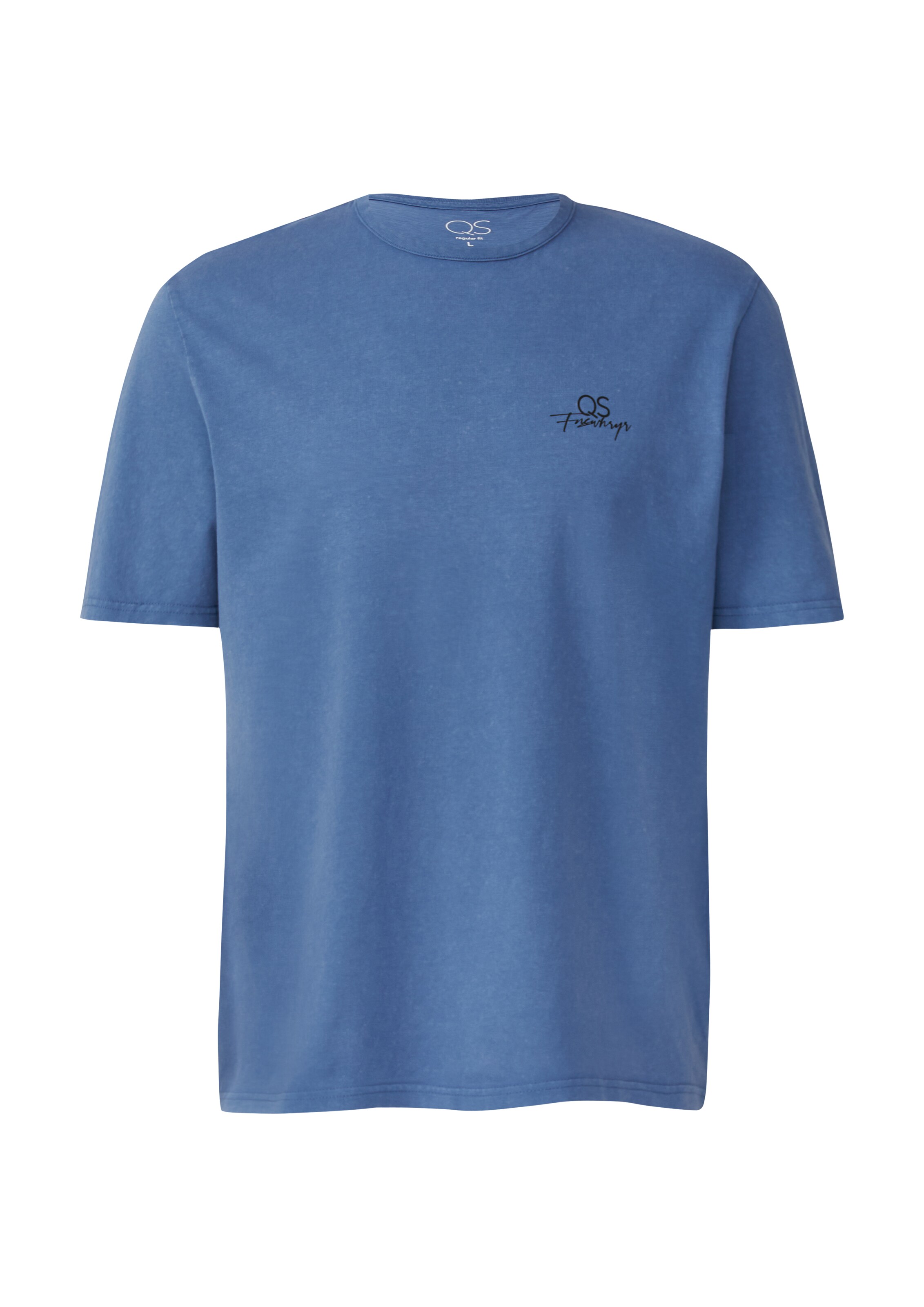 QS Shirt in Blue: front