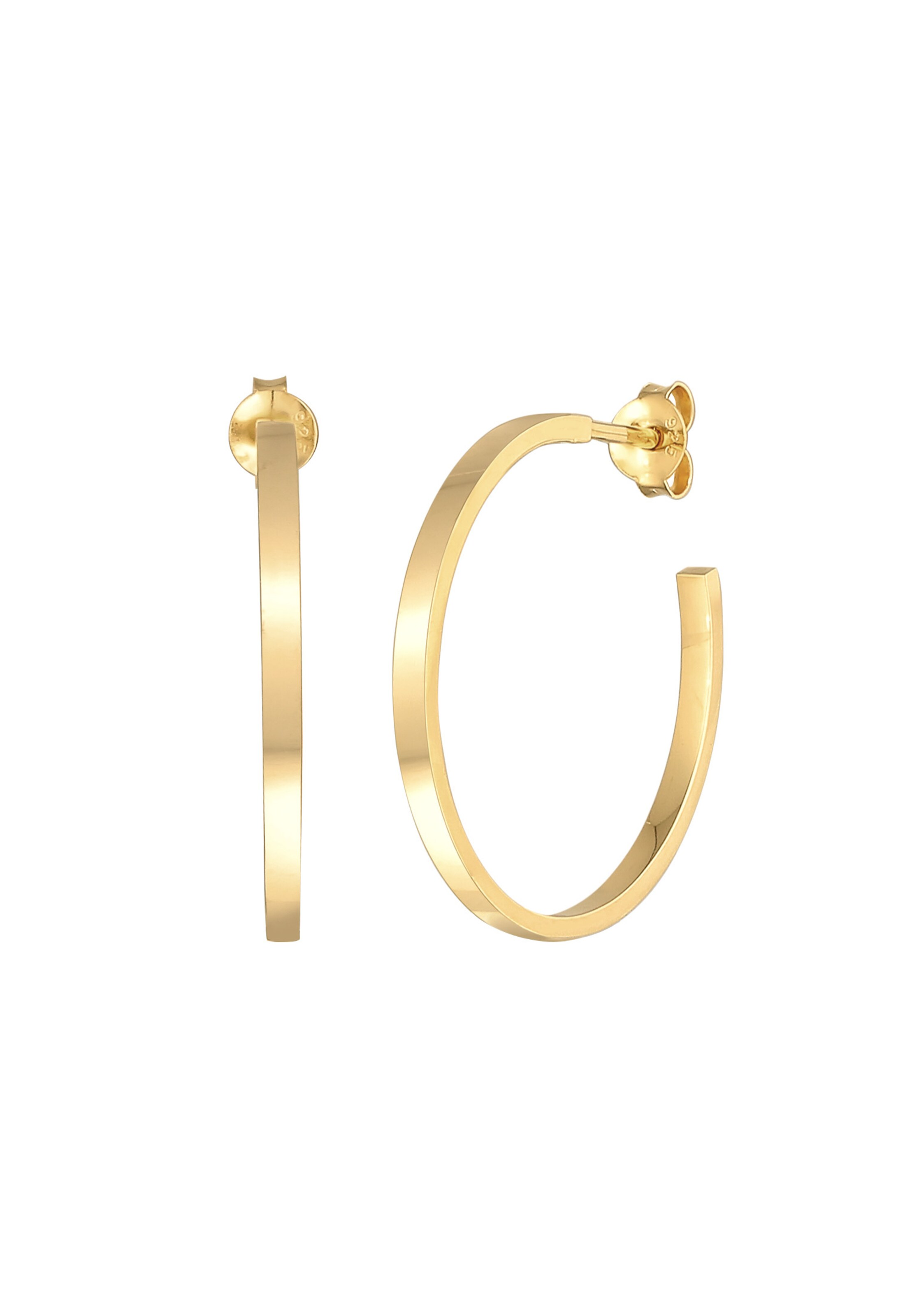 ELLI Earrings in Gold: front