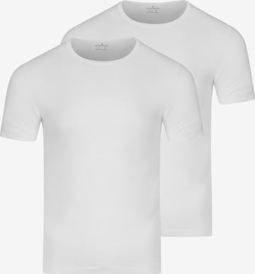 Ragman Unterhemd 'Basic' in Weiß: Vorderseite