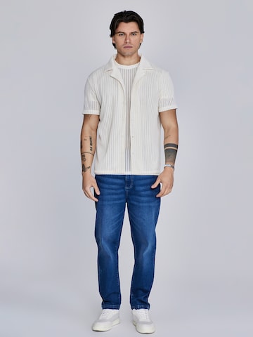 SikSilk Regular fit Overhemd in Beige