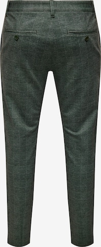 Coupe slim Pantalon chino 'Mark' Only & Sons en vert