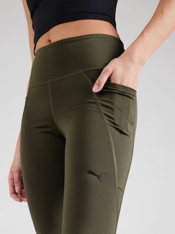 PUMA - Bootcut Pantalón deportivo 'Tad Essentials' en verde