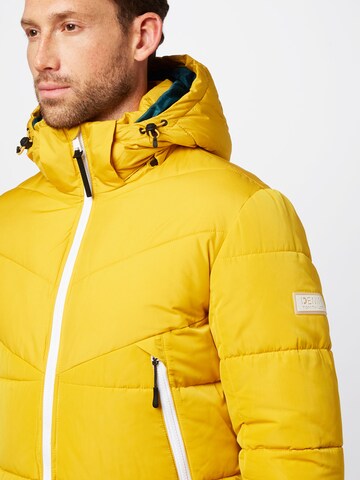 TOM TAILOR DENIM Between-Season Jacket in Yellow