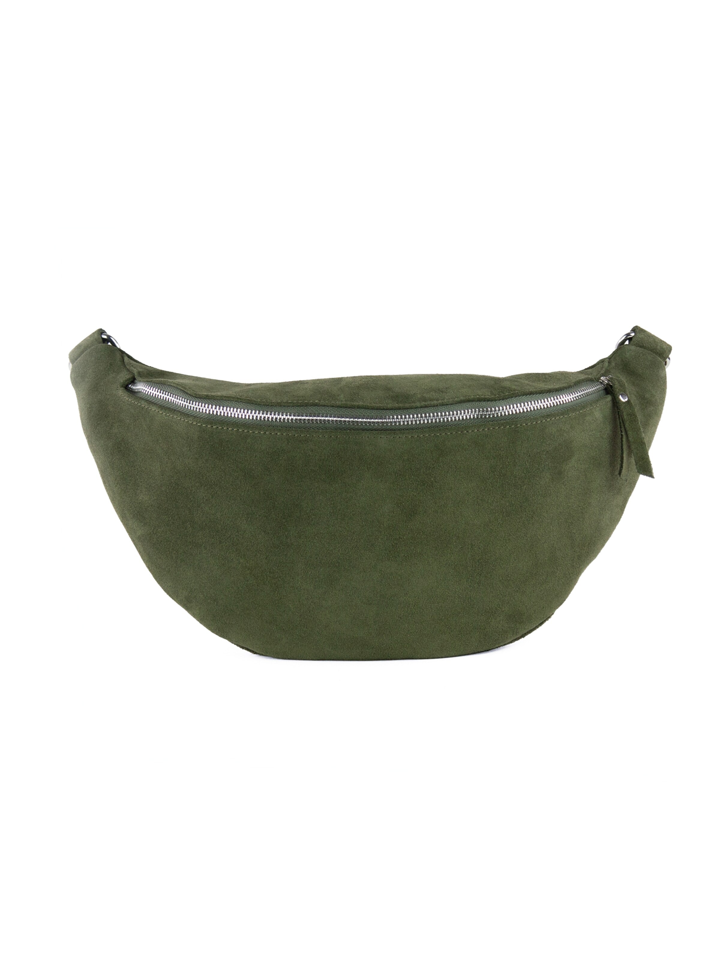 lePelou Belt bag 'VALENTINA XL' in Green: front