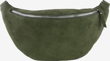 lePelou Belt bag 'VALENTINA XL' in Green: front