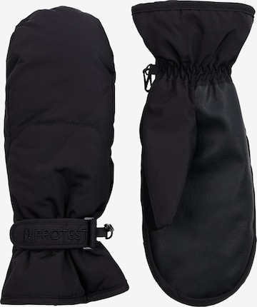 PROTEST Sporthandschuhe 'PRTEMPIRE' in Schwarz: Vorderseite