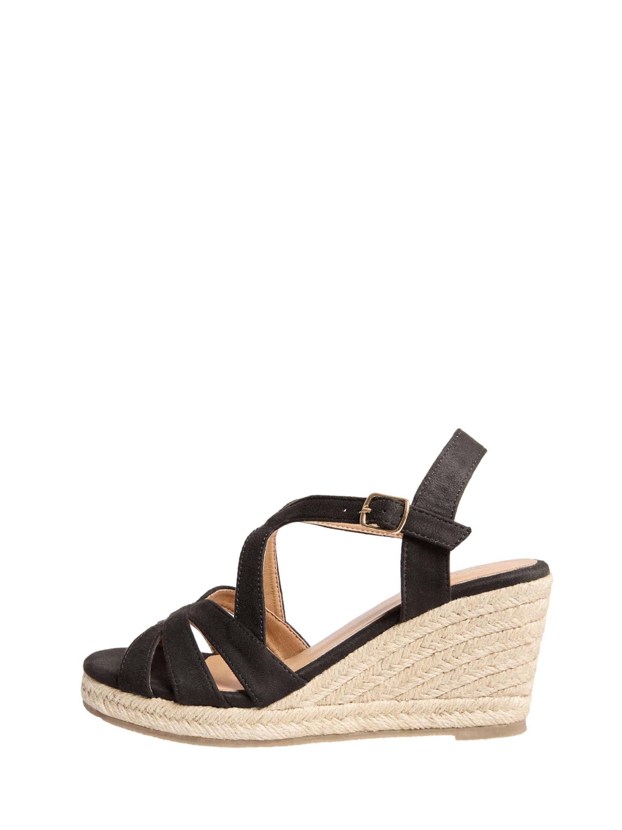 Friends Like These Sandal in Black: front