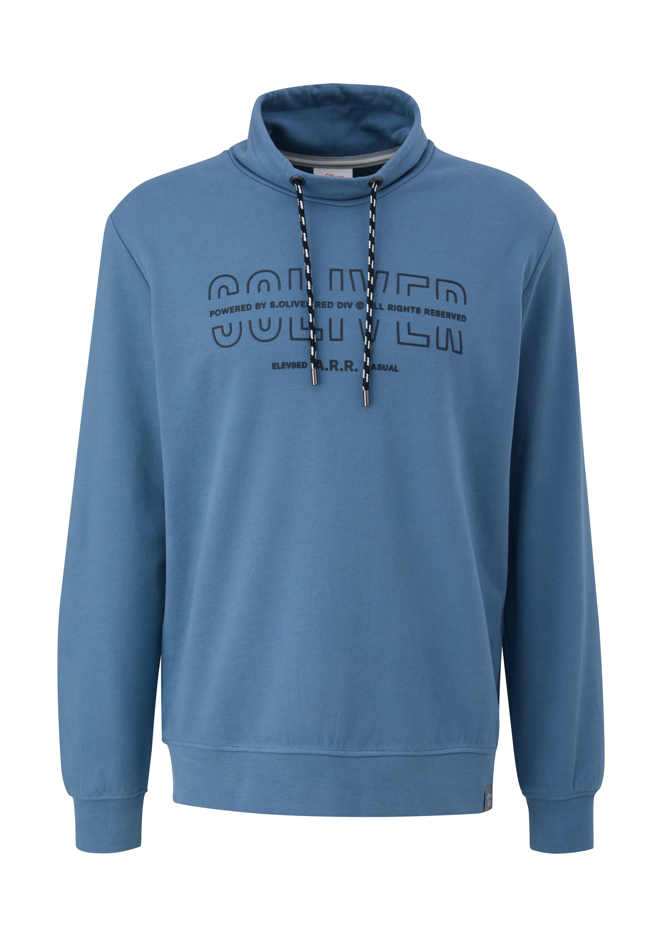 s.Oliver Sweatshirt in Blue: front