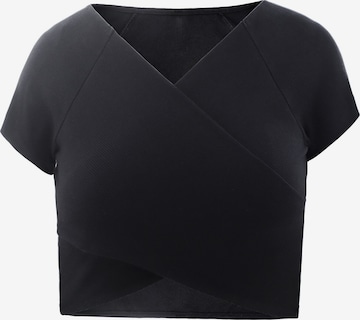 T-shirt AIKI KEYLOOK en noir : devant