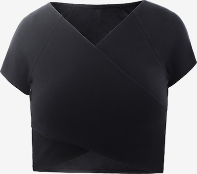 AIKI KEYLOOK T-shirt en noir, Vue avec produit