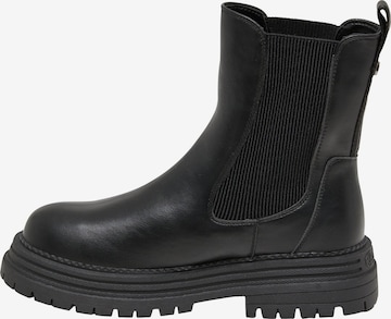 BUFFALO Chelsea Boots 'Lennox' in Schwarz: Vorderseite
