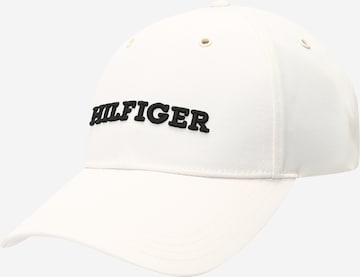 TOMMY HILFIGER Cap in White: front