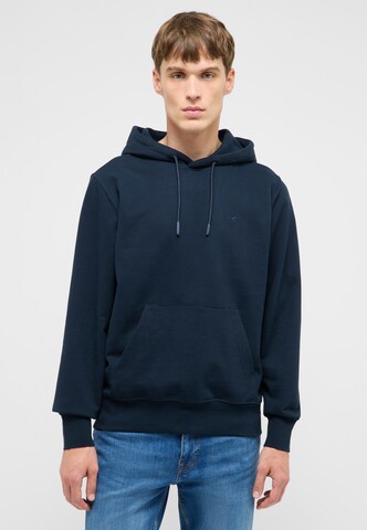 MUSTANG Sweatshirt 'Style Bronson' in Blue: front