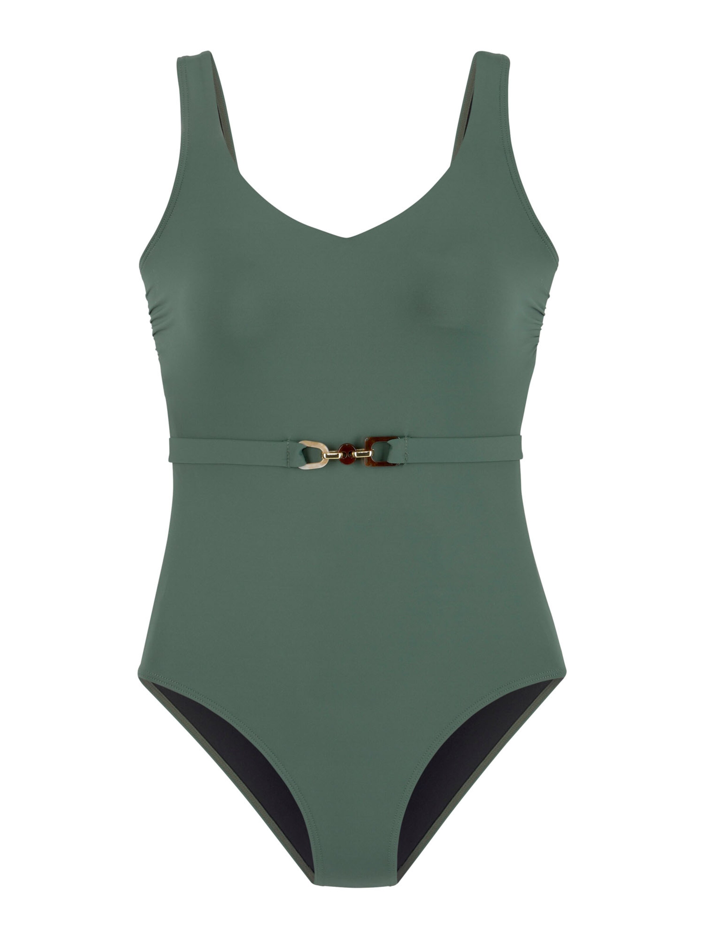 LASCANA Bralette Swimsuit ' Yves' in Green: front