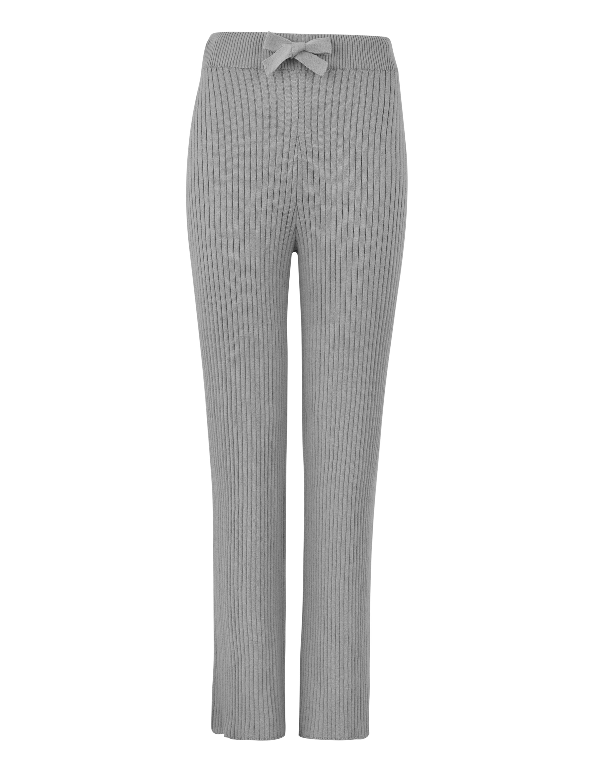 Esmé Studios tavaline Püksid 'June', värv hall: eest vaates