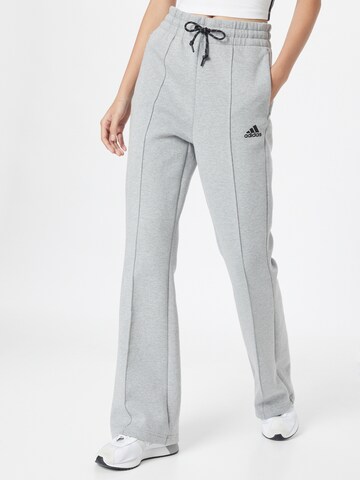 ADIDAS SPORTSWEAR Slimfit Sportbroek in Grijs: voorkant