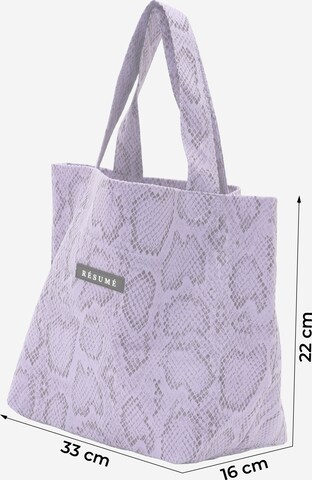 Résumé - Shopper 'NALIK' em roxo