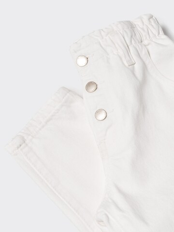 Regular Jean MANGO KIDS en blanc