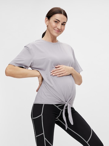 MAMALICIOUS Shirt 'Flex' in Grau: predná strana