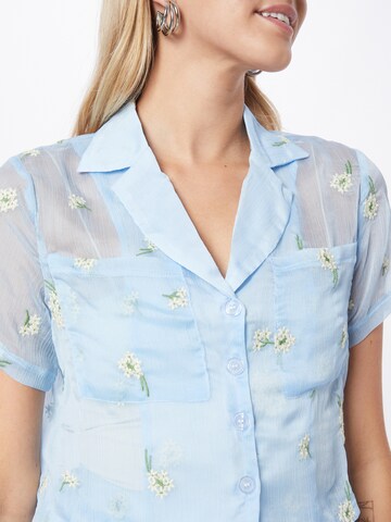 Daisy Street Blouse 'SADIE' in Blue