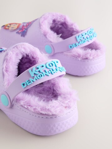 Pantofi de la Next pe mov