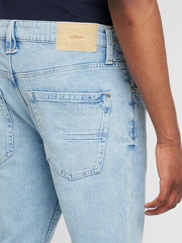 Tapered Jeans di s.Oliver in blu