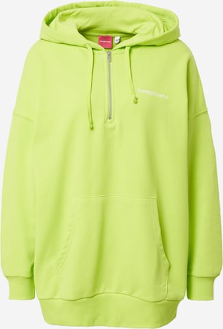 Sweat-shirt 'SAFINE' The Jogg Concept en vert : devant