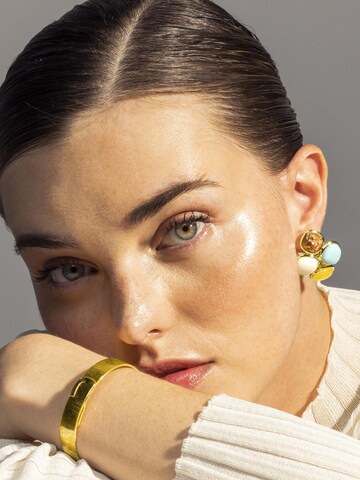 Boucles d'oreilles 'Lezu' Luxenter en mélange de couleurs