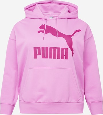 PUMA Sweatshirt in Roze: voorkant