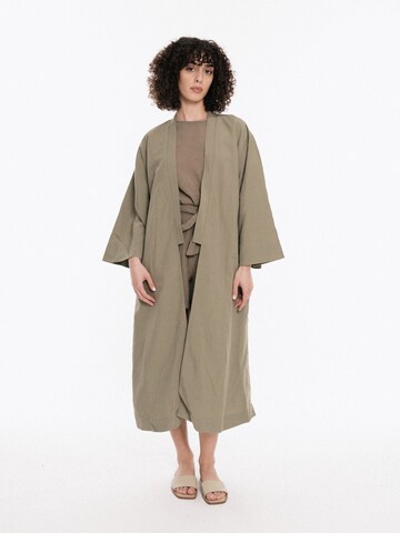 4TAILORS Kimono 'Gelato' - Zelená: predná strana