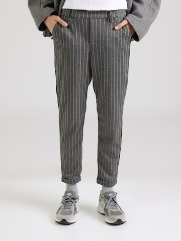 VERO MODA Tapered Pants 'VMMAYA MACY' in Grey: front