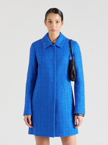 Cappotto di mezza stagione di COMMA in blu: frontale