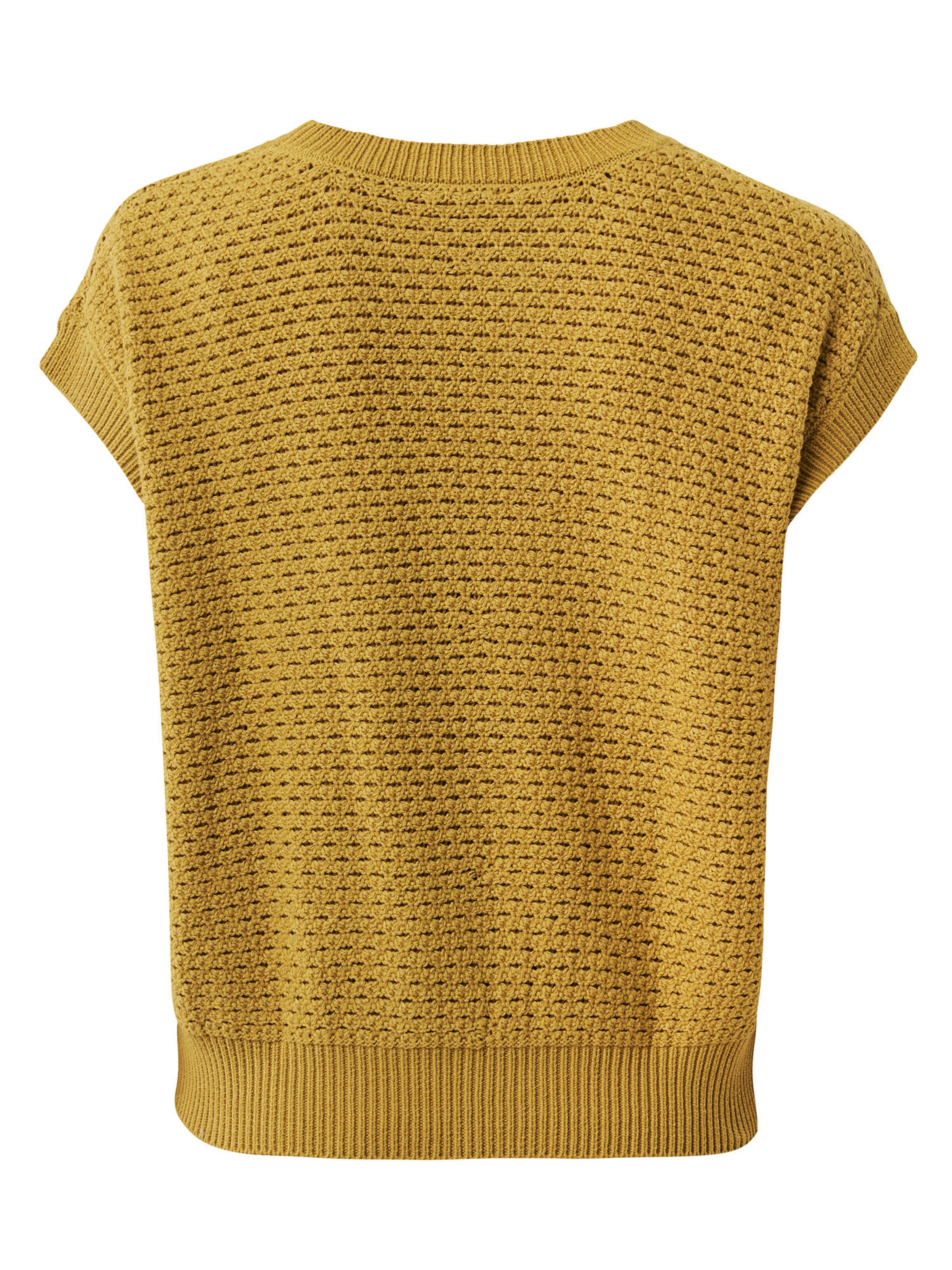 MEXX - Pullover 'Fancy' em amarelo