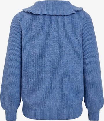 VILA Sweater 'LOTUS' in Blue