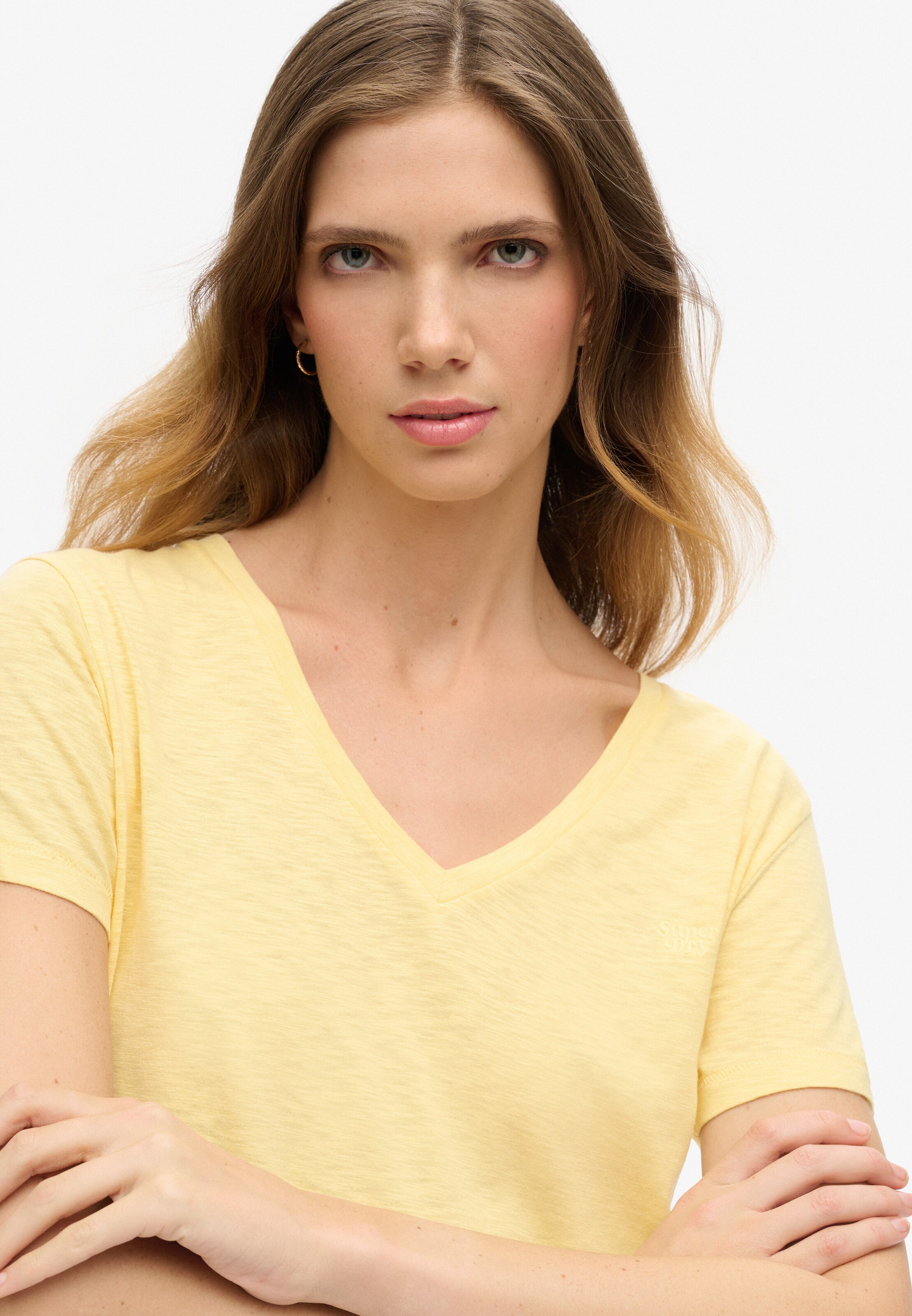 T-shirt Superdry en jaune