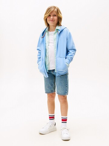 TOMMY HILFIGER Sweatvest in Blauw