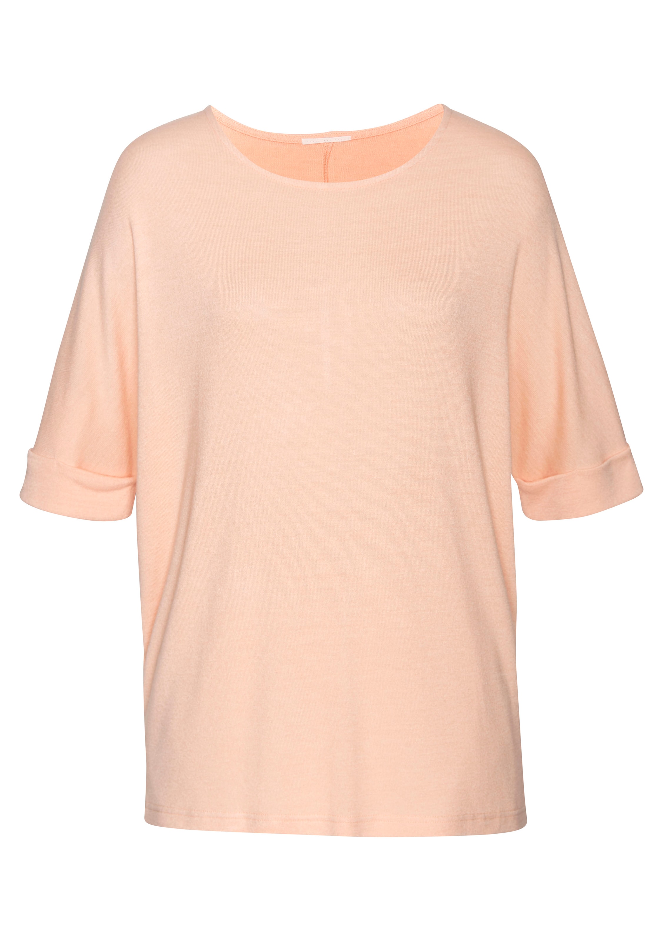 LASCANA Shirt in Orange: front
