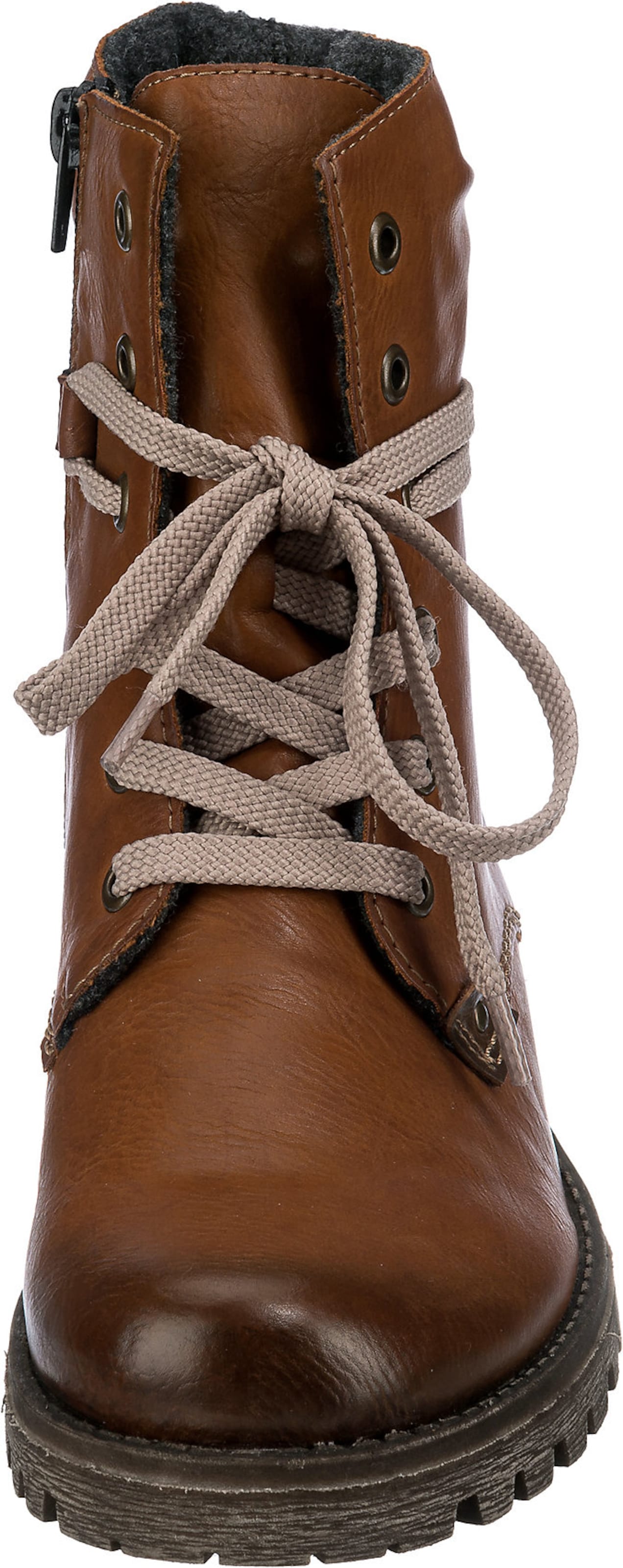 Rieker Snørestøvletter i brun