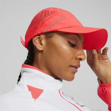 PUMA Athletic Cap in Red: front