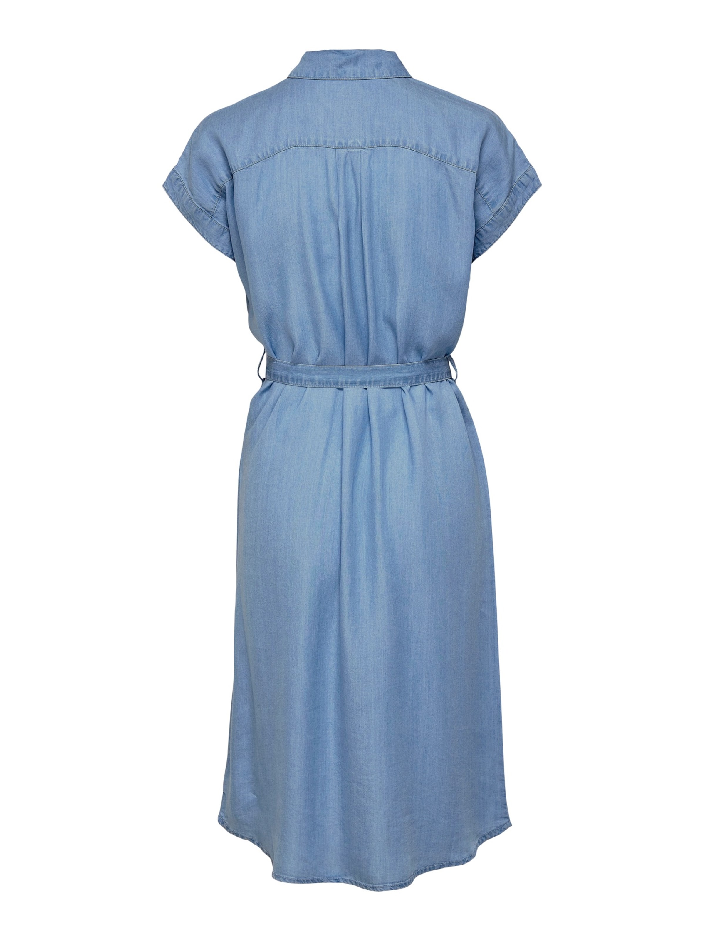 ONLY Carmakoma - Vestido camisero 'CARPema Hannover' en azul