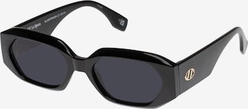 LE SPECS Sunglasses 'Slaptrash' in Black: front