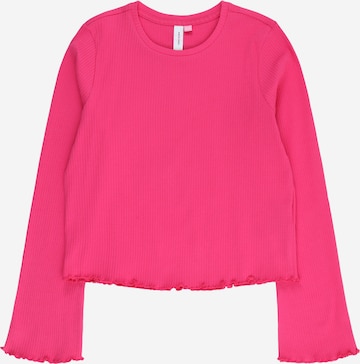 T-Shirt 'LAVENDER' Vero Moda Girl en rose : devant