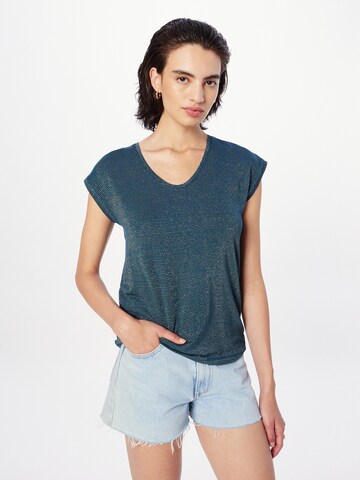 Maglietta 'Billo' di PIECES in verde: frontale