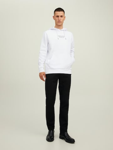 Sweat-shirt 'Archie' JACK & JONES en blanc