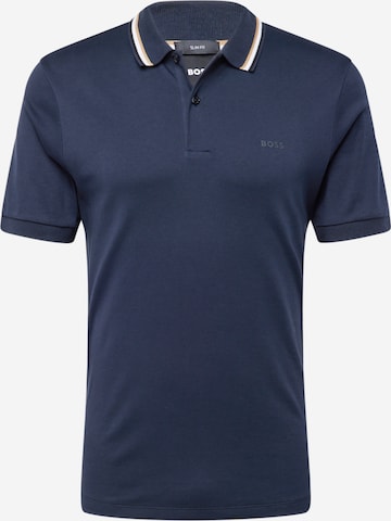 BOSS Black - Camiseta 'Penrose 38' en azul: frente