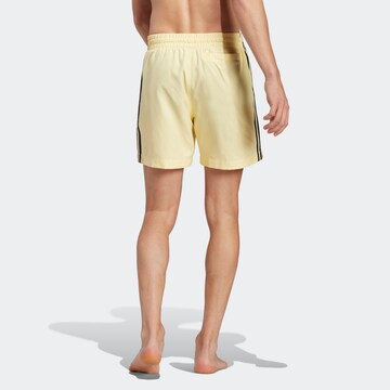 ADIDAS ORIGINALS Board Shorts 'Adicolor 3-Stripes' in Yellow