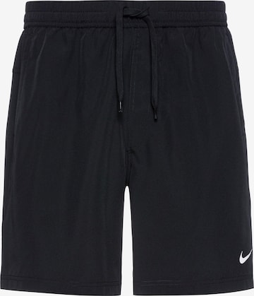 NIKE regular Sportsbukser i sort: forside