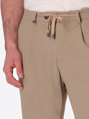 Effilé Pantalon chino 'Rio T.Active' Distretto12 en beige